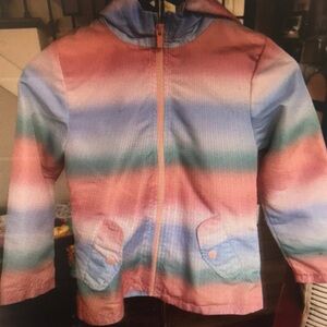 Kids Multicolor Striped Jacket